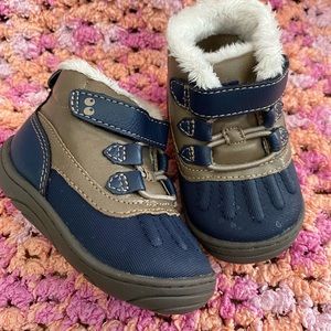 Surprize by stride rite infant winter boots size 3